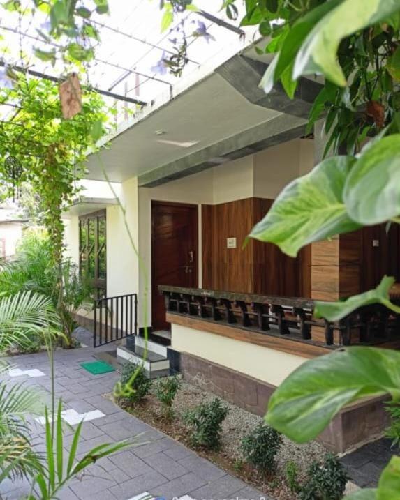 Leaf Garden Retreat Apartment Varkala Bagian luar foto